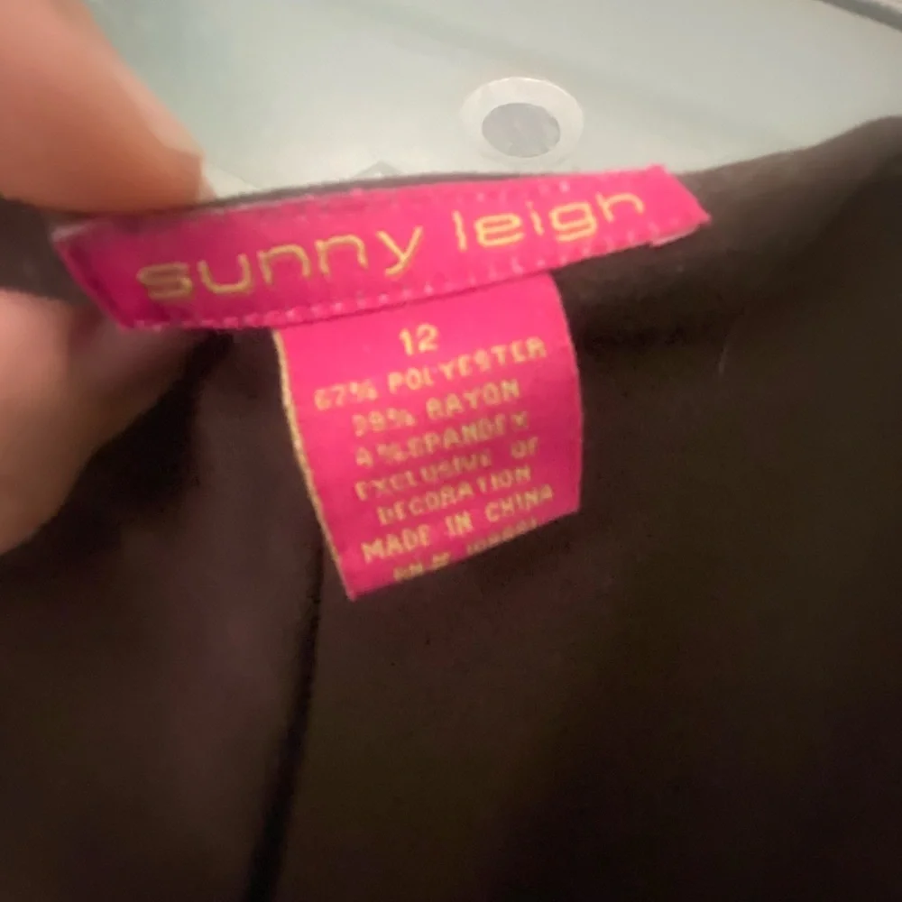 Dirndl skirt chocolate brown beautiful stitch large - Picture 2 of 5